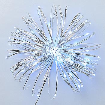 Электрогирлянда Yes! Fun "Нить" на медной проволоке, 100 LED, холодно-белая 10 м, статическая, USB, 975036 Электрогирлянда Yes! Fun "Нить" на медной проволоке, 100 LED, холодно-белая 10 м, статическая, USB, 975036