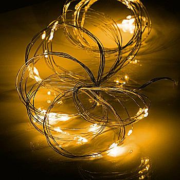 Электрогирлянда Yes! Fun "Пучок" на медной проволоке, 50 LED, тепло-белая, 1 м, статическая, на батарейках, 945013 Электрогирлянда Yes! Fun "Пучок" на медной проволоке, 50 LED, тепло-белая, 1 м, статическая, на батарейках, 945013