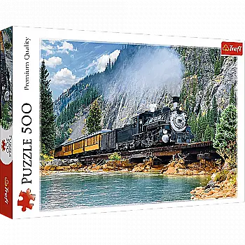 Пазл "500" - Гірський поїзд, Trefl, 37379 Пазл "500" - Гірський поїзд, Trefl, 37379