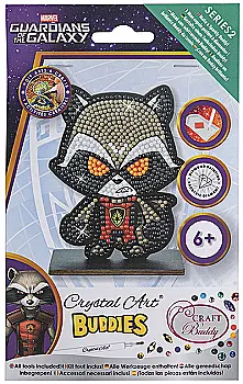 Набір для творчості Crystal Art "Єнот Ракета", арт. CAFGR-MCU012 Набір для творчості Crystal Art "Єнот Ракета", арт. CAFGR-MCU012