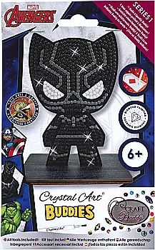 Набір для творчості Crystal Art "Чорна пантера", арт. CAFGR-MCU004 Набір для творчості Crystal Art "Чорна пантера", арт. CAFGR-MCU004