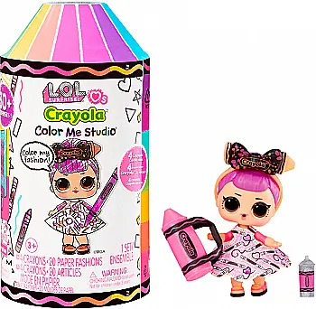 Набір ігровий з лялькою L.O.L Surprise! серії "Crayola" – Кольоринки, з аксесуарами, 505273 Набір ігровий з лялькою L.O.L Surprise! серії "Crayola" – Кольоринки, з аксесуарами, 505273