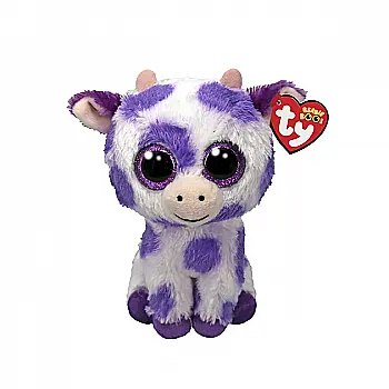 Игрушка мягкая TY Beanie Boo`s Корова "Ethel" 15 см, 37345 Игрушка мягкая TY Beanie Boo`s Корова "Ethel" 15 см, 37345
