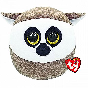 Іграшка м`яка TY Squish-a-Boos Лемур "Linus" 20 см, 39220 Іграшка м`яка TY Squish-a-Boos Лемур "Linus" 20 см, 39220