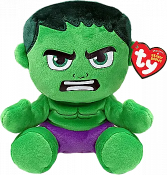Игрушка мягконабивная TY Marvel "Халк" 15 см, 44004 Игрушка мягконабивная TY Marvel "Халк" 15 см, 44004