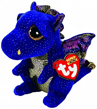 Іграшка м`яка TY Beanie Boo`s Дракон "Saffire" 25 см, 37260 Іграшка м`яка TY Beanie Boo`s Дракон "Saffire" 25 см, 37260