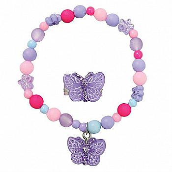 Набор браслет и кольцо Butterfly BL&RG Set, 84004, Great Pretenders Набор браслет и кольцо Butterfly BL&RG Set, 84004, Great Pretenders