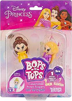 Набір колекційних фігурок-топерів Sambro серії "Bop n Tops" - Принцеси Дісней, 3, DSP20-3980-KV-FO Набір колекційних фігурок-топерів Sambro серії "Bop n Tops" - Принцеси Дісней, 3, DSP20-3980-KV-FO