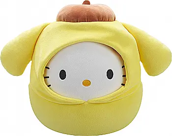 Мягкая игрушка SQUISHMALLOWS серии "Хелоу Китти" - ХЕЛОУ КИТТИ В ОБРАЗЕ ПОМПОМПУРИН, 20 см, SQSN00387 Мягкая игрушка SQUISHMALLOWS серии "Хелоу Китти" - ХЕЛОУ КИТТИ В ОБРАЗЕ ПОМПОМПУРИН, 20 см, SQSN00387
