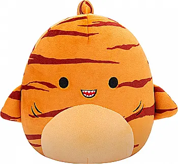 М`яка іграшка SQUISHMALLOWS – ТИГРОВА АКУЛА ДЖАГГЕР, 19 см, SQCR06597 М`яка іграшка SQUISHMALLOWS – ТИГРОВА АКУЛА ДЖАГГЕР, 19 см, SQCR06597