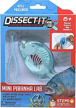 Развивающий набор Slimy Lab "Анатомия животных - Пиранья" S, 38086