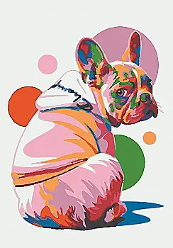 Набір для розпису за номерами "Поль" 28*40 см, RB-0165, ТМ "RIVIERA BLANCA" Набір для розпису за номерами "Поль" 28*40 см, RB-0165, ТМ "RIVIERA BLANCA"