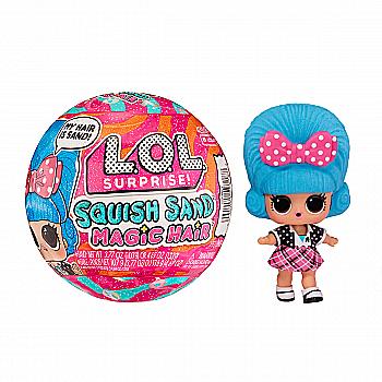 Набір ігровий L.O.L. Surprise! серії "Squish Sand" - Чарівні зачіски (в асорт., у дисплеї), 593188 Набір ігровий L.O.L. Surprise! серії "Squish Sand" - Чарівні зачіски (в асорт., у дисплеї), 593188