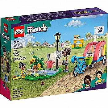 Конструктор Lego Friends "Велосипед для спасения собак", 41738 Конструктор Lego Friends "Велосипед для спасения собак", 41738