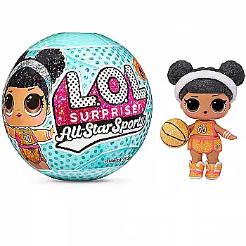 Набір ігровий з лялькою L.O.L Surprise! серії "All Star Sports" – Баскетболістки, 579816 Набір ігровий з лялькою L.O.L Surprise! серії "All Star Sports" – Баскетболістки, 579816