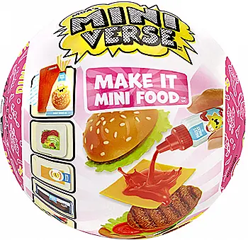 Ігровий набір Miniverse серії "Mini Food 3" - Створити вечерю (в асорт., в дисплеї), 505419 Ігровий набір Miniverse серії "Mini Food 3" - Створити вечерю (в асорт., в дисплеї), 505419