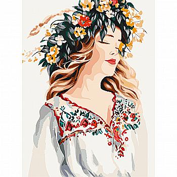 Набір для розпису по номерах 30*40 см "Природня врода", 10046-AC