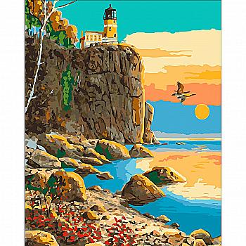Набір для розпису по номерах 40*50 см "Маяк Спліт - Рок", 10570-AC Набір для розпису по номерах 40*50 см "Маяк Спліт - Рок", 10570-AC