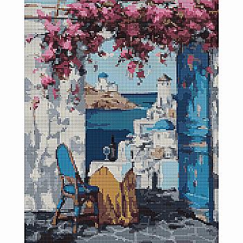 Алмазная мозаика SANTI "Греческий завтрак" 40*50 см, на подрамнике, 954792 Алмазная мозаика SANTI "Греческий завтрак" 40*50 см, на подрамнике, 954792