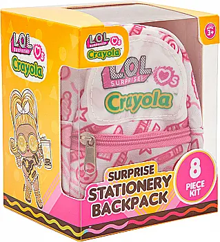 Набір для творчості "Міні-рюкзак" Crayola, рожевий, 35054-C Набір для творчості "Міні-рюкзак" Crayola, рожевий, 35054-C
