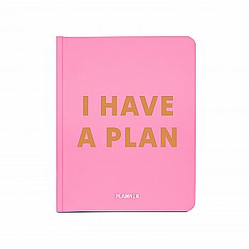 Блокнот для планировки "I HAVE A PLAN" розовый, orner-1951 Блокнот для планировки "I HAVE A PLAN" розовый, orner-1951