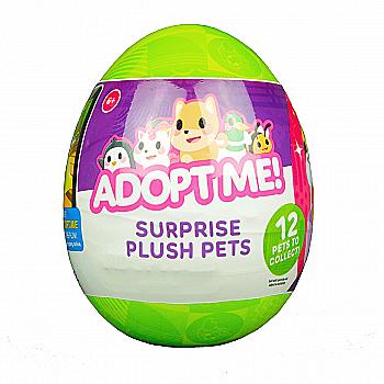 М’яка іграшка-сюрприз в яйці Adopt Me! S2 - Кумедні звірятка (12 видів, в асорт.), AME0020 М’яка іграшка-сюрприз в яйці Adopt Me! S2 - Кумедні звірятка (12 видів, в асорт.), AME0020