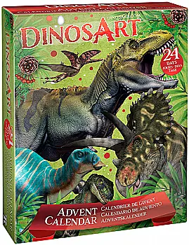 Игровой набор DINOSART - Адвент-календарь "Динозавры", 15054 Игровой набор DINOSART - Адвент-календарь "Динозавры", 15054