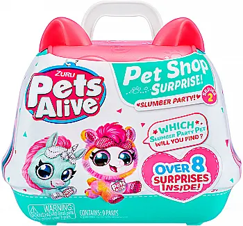 Інтерактивний ігровий набір PETS ALIVE серії "Pet Shop Surprise" S2 - Повторюшка-Сплюшка, 9532 Інтерактивний ігровий набір PETS ALIVE серії "Pet Shop Surprise" S2 - Повторюшка-Сплюшка, 9532