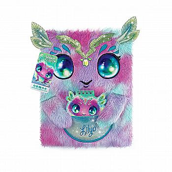 Великий пухнастий блокнот 2-в-1 Nebulous Stars - Лілія, 12522 Великий пухнастий блокнот 2-в-1 Nebulous Stars - Лілія, 12522