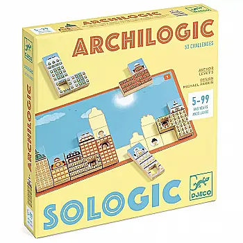 Гра настільна "Архілогіка", DJ08590, DJECO Гра настільна "Архілогіка", DJ08590, DJECO