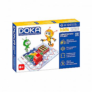 Конструктор электронный DOKA "Собираем радио", D70703 Конструктор электронный DOKA "Собираем радио", D70703