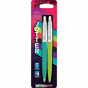 Ручка Parker Jotter Originals 80s Caribbean Green+Apple Green кул. блистер 15 996_3534_2291 Ручка Parker Jotter Originals 80s Caribbean Green+Apple Green кул. блистер 15 996_3534_2291
