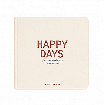 Фотоальбом "Happy Days", білий, orner-1197 Фотоальбом "Happy Days", білий, orner-1197