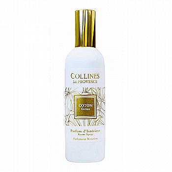 Спрей для кімнати "Бавовна" 100 мл, C3604COT, Collines de Provence Спрей для кімнати "Бавовна" 100 мл, C3604COT, Collines de Provence