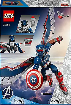 Конструктор Lego Marvel "Фигурка Нового Капитана Америка для сборки, 76296 Конструктор Lego Marvel "Фигурка Нового Капитана Америка для сборки, 76296