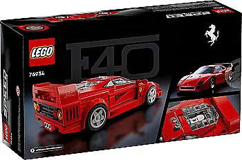 Конструктор Lego Speed Champions "Суперкар Ferrari F40", 76934 Конструктор Lego Speed Champions "Суперкар Ferrari F40", 76934