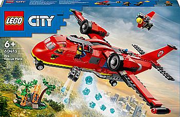 Конструктор Lego City "Пожарный спасательный самолет", 60413 Конструктор Lego City "Пожарный спасательный самолет", 60413