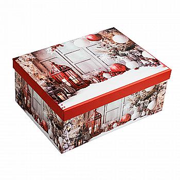 Подарункова коробка прямокутна НР 33*25,5*14,5 см, 1410023608 Подарункова коробка прямокутна НР 33*25,5*14,5 см, 1410023608