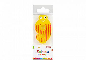 Свічка на торт "9", 4,5 см, MX622053-9