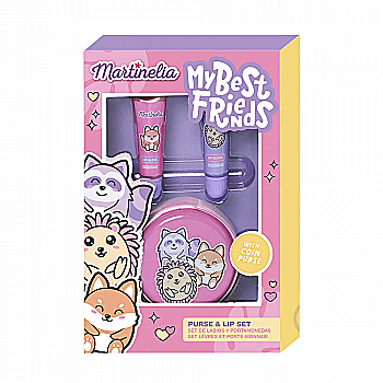 Набір блисків для губ і гаманець MY BEST FRIENDS, 11946, Martinelia Набір блисків для губ і гаманець MY BEST FRIENDS, 11946, Martinelia