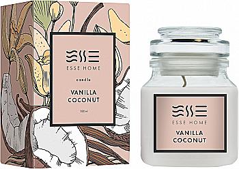 Свічка "Vanilla Coconut" 150 гр, ESSE Свічка "Vanilla Coconut" 150 гр, ESSE