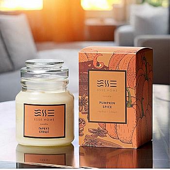 Свічка "Pumpkin Spice" 150 гр, ESSE Свічка "Pumpkin Spice" 150 гр, ESSE