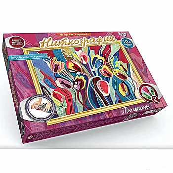 Набор креативного творчества "Ниткография" (9), NG-01-01,02,03,04,05...09 Набор креативного творчества "Ниткография" (9), NG-01-01,02,03,04,05...09