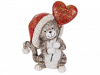 Фігурка декоративна "Котик з сердечком" 8,5 см, 192-166