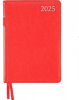 Деловая записная книжка А6 2025, "City", тверд., 352 стр., красный, 252556, Leo Planner Деловая записная книжка А6 2025, "City", тверд., 352 стр., красный, 252556, Leo Planner