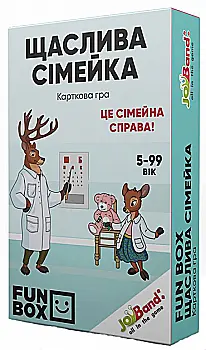 Настольная игра "Счастливая семейка", JoyBand FunBox, FB0004 (у) Настольная игра "Счастливая семейка", JoyBand FunBox, FB0004 (у)