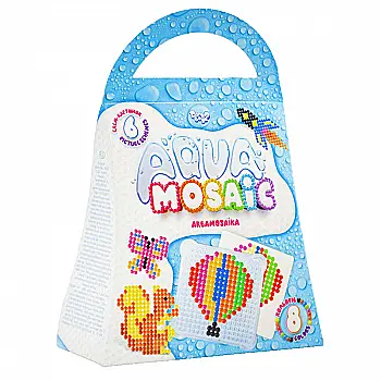 Набір креативної творчості "Aqua mosaic" комільфо (24), AM-02-01,02,03,04,05,06 Набір креативної творчості "Aqua mosaic" комільфо (24), AM-02-01,02,03,04,05,06