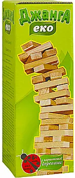 Гра настільна "Еко джанга" (у), ТМ "Arial" Гра настільна "Еко джанга" (у), ТМ "Arial"