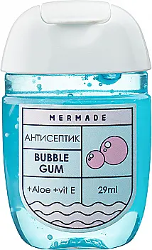 Антисептик для рук "Bubble Gum" 29 мл, MR0013, Mermade Антисептик для рук "Bubble Gum" 29 мл, MR0013, Mermade