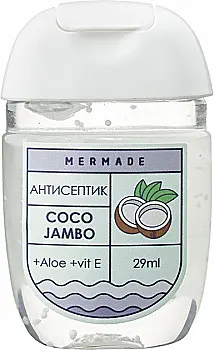 Антисептик для рук "Coco Jambo" 29 мл, MR0004, Mermade Антисептик для рук "Coco Jambo" 29 мл, MR0004, Mermade